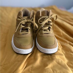Nike Tan Court Borough Sneakers